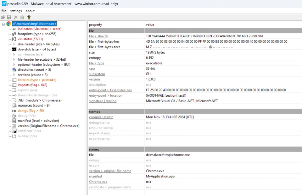 PEStudio overview